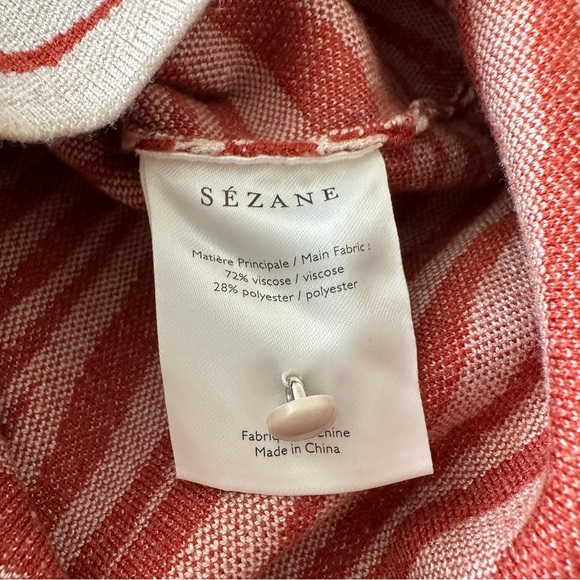 NWT Sezane Beth sweater dress zebra XS - Picture 7 of 10